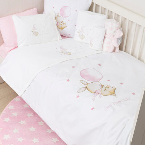 sentonia-kounias-set-sweet-dreams-baby-leuko-roz sentonia-kounias-set-sweet-dreams-baby-leuko-roz