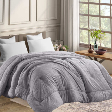 White bed mockup, white duvet with pillows White bed mockup, white duvet with pillows